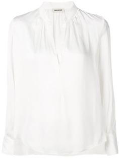 Zadig&Voltaire блузка с V-образным вырезом