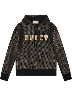 Gucci толстовка с логотипом Guccy