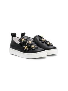 Little Marc Jacobs Daisy slip-on sneakers