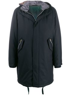 Paul Smith пальто с логотипом на воротнике