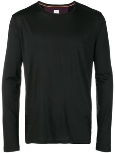 Paul Smith contrast panel sweatshirt