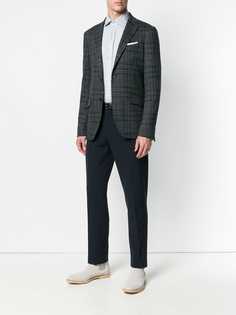 Etro single-breasted check blazer
