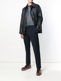 Barbour куртка с контрастным воротником