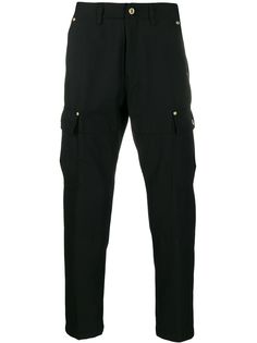 Versace Jeans Couture брюки карго прямого кроя