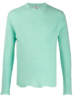 Acne Studios джемпер с эффектом потертости