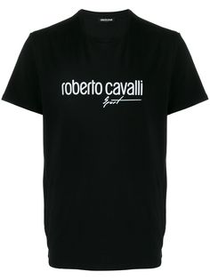 Roberto Cavalli футболка с логотипом