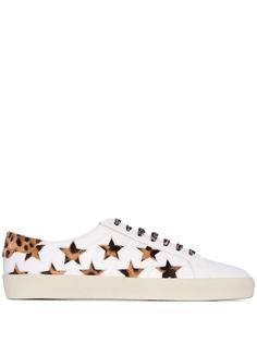 Saint Laurent кеды Court Classic со вставками