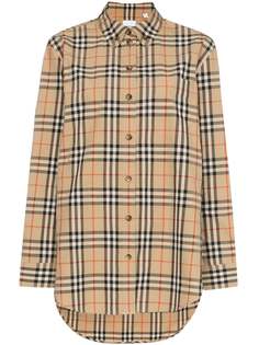 Burberry рубашка в клетку Vintage Check