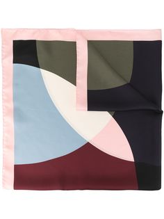 Mulberry MULTI DOT SQUARE 90 SILK TWILL