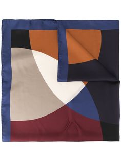 Mulberry MULTI DOT SQUARE 90 SILK TWILL