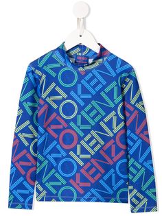 Kenzo Kids KENZO KIDS KP10768 482VIVID BLUE Synthetic->Polyester