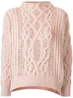 Ermanno Scervino джемпер фактурной вязки