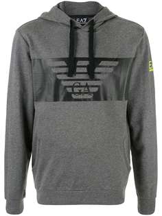 Ea7 Emporio Armani HOODIE EAGLE BAND GA FRONT