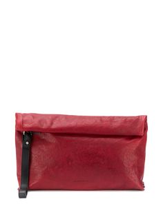 Ann Demeulemeester rolled tote bag