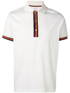 Paul Smith рубашка-поло с отделкой Artist Stripe