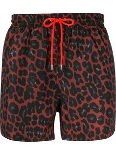 Paul Smith плавки-шорты с леопардовым принтом