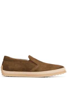 Tods лоферы-слипоны Tod`S