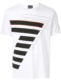 Ea7 Emporio Armani jersey logo T-shirt