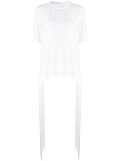 Stella McCartney блузка с короткими рукавами и кисточками
