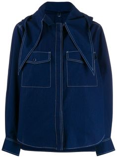 Maison Kitsuné рубашка с капюшоном