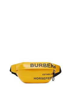 Burberry поясная сумка среднего размера с принтом Horseferry
