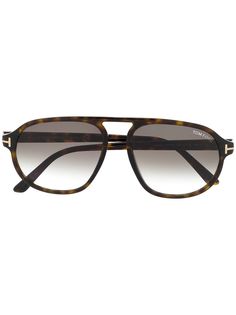 Tom Ford Eyewear aviator frame sunglasses