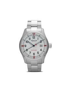 Alpina наручные часы Startimer Pilot Quartz GMT 42 мм
