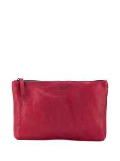 Ann Demeulemeester embossed zipped clutch