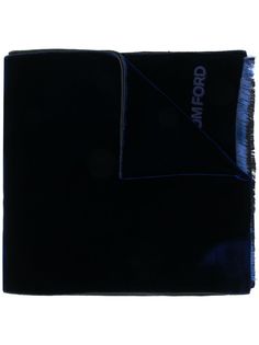 Tom Ford silk fringed scarf