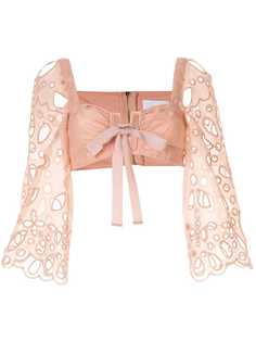 Alice McCall укороченный топ Baudelaire с вышивкой