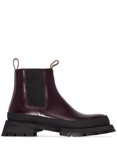 Jil Sander chunky chelsea boots