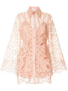 Alice McCall платье мини Baudelaire с английской вышивкой