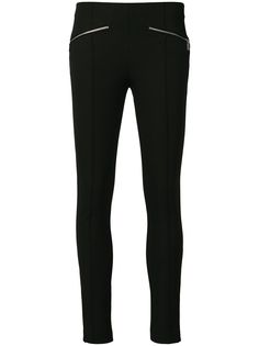 Michael Kors Collection zip-detailed skinny trousers