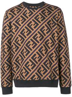 Fendi толстовка с логотипом FF