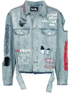 Haculla distressed denim jacket