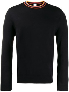 Paul Smith джемпер с контрастным воротником