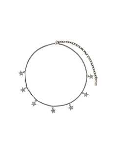Saint Laurent ожерелье с подвесками в форме звезд