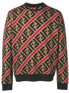 Fendi толстовка с принтом логотипа FF