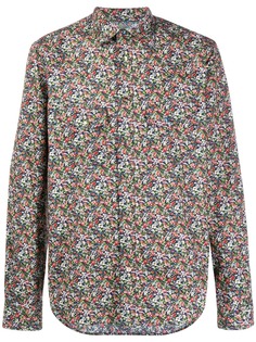 Paul Smith рубашка с цветочным принтом