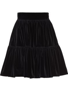 Miu Miu ярусная юбка