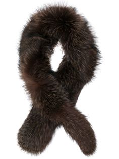 S Max Mara шарф с меховой оторочкой
