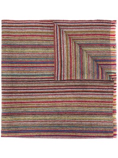 Paul Smith трикотажный шарф в полоску