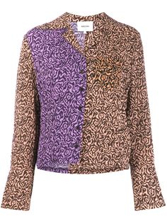 Nanushka NANUSHKA SIDWSB00078 GRAPHIC ANIMAL PATCHWORK Viscose