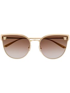 Cartier Panthère oversized frame sunglasses