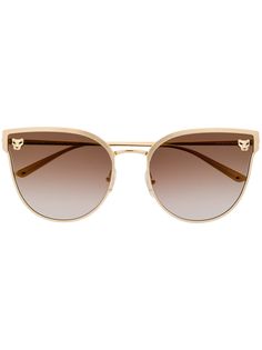 Cartier Panthère oversized frame sunglasses
