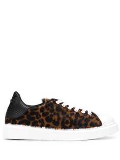 Versace leopard print sneakers