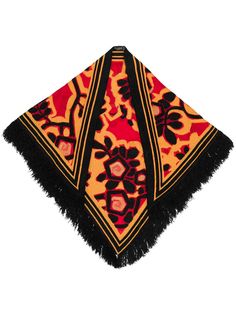 Etro шарф с бахромой