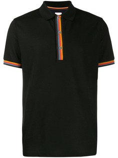 Paul Smith рубашка-поло с разноцветными полосками
