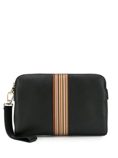 Paul Smith клатч со вставкой в полоску