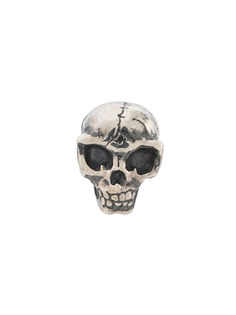 Yohji Yamamoto серьга с декором Skull